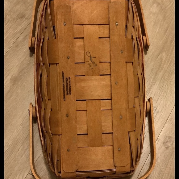 Longaberger 1991 Christmas Collection Basket - Picture 6 of 8